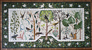 City Wall mosaic by Elaine Goodwin