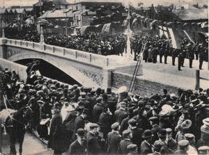 The opening of the Exe Bridge in 1905