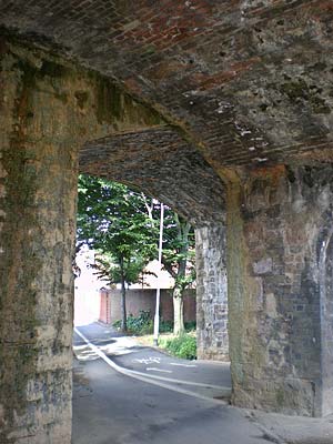 The two halves of the viaduct