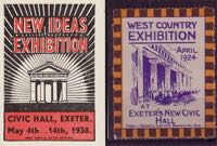 Posters from two exhibitions