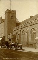 A late 19th Century photo of St Lawrence's Church