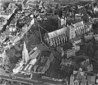 The church from the air