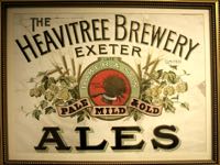 An early poster for the Heavitree Brewery