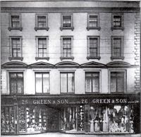 The frontage of Green and Sons