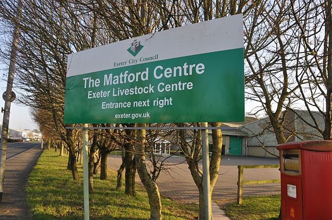 The main signage for Matford. © Lewis Clark. Creative Commons Licence ...