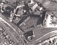 The workhouse from the air