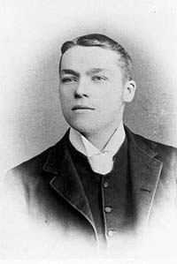Sidney Endacott as a young man.