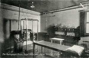 Radiology room at the RD&E