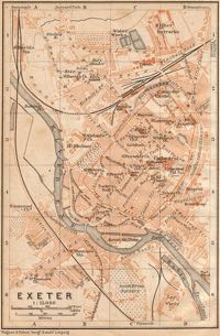 Wagner Debes map of the city