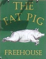 The Fat Pig sign