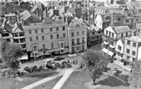 A view of the Clarence from the top of the Cathedral in 1949