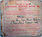 Ration Card 1918