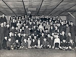 Blitzed out children meet the Mayoress 1942