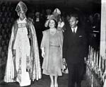 The King and Queen visit the Cathedral