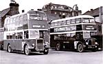 Exeter buses at the Paul St bus station