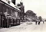 Snow at the Prince Albert, Cowick Street