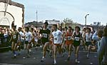 Start of the first Exeter Marathon 1982