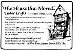 Advert for the House that Moved