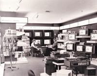 The Guildhall showroom in 1976.