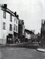 Looking up Coombe Street in the 1920s.