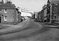 Looking up Coombe Street circa 1960.