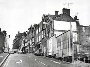 North Street before the Guildhall Centre