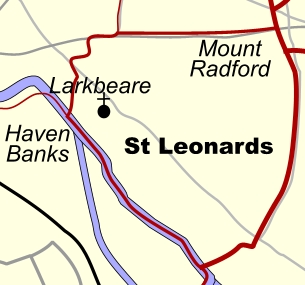 St Leonard's Map