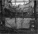 Interior of the theatre after the fire.