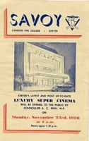 Poster advertising the opening.