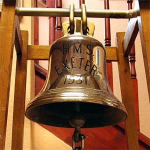 HMS Exeter's bell