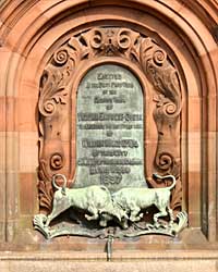 Detail of the Clocktower, Queen Street