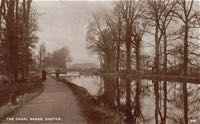 A view of the bridge, probably before the First War