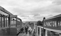 The 6:15pm train on the last day through Alphington Halt