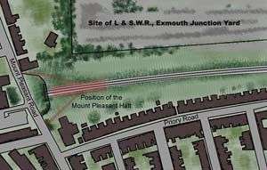 Map of Mount Pleasant Halt