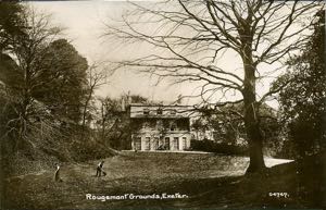 The gardens of Rougemont House