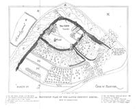 A 1617 map of the castle