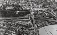 Central Station from the air