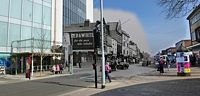 Sidwell Street was much narrower, before it was partly destroyed by the bombs