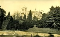 Reed Hall from the tennis courts