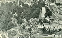 All Hallows from the air