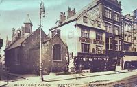 The church at the head of Goldsmith Street