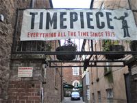 The Timepiece is down a short street off Little Castle Street