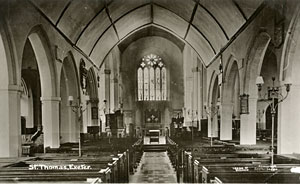 St Thomas the Apostle Church, interior