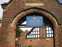 The gate to the Chapel