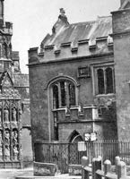 Another rare photo, of the chancel