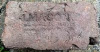 An example of a brick from Mr Mason's brickyard