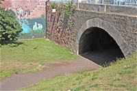 The arch under Bridge Street