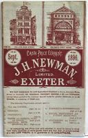 The 1886 J H Newman catalogue