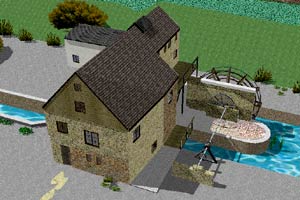 Artists impression of CricklepitMill