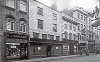 An interesting sweep of shops in the High Street